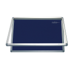 Avizier securizat orizontal