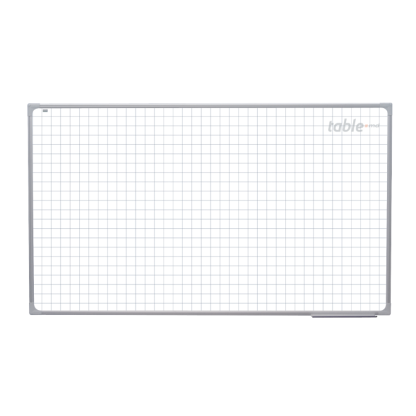 Tabla alba printata patratele