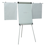 Tabla flipchart cu brate laterale