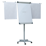 Flipchart clasic mobil cu brate laterale