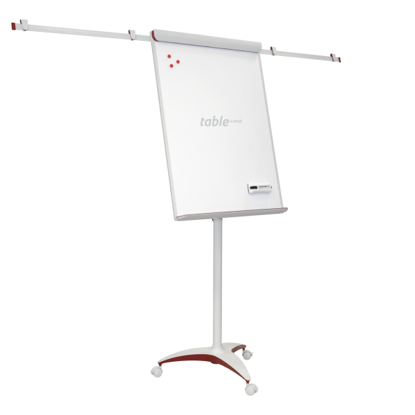 Tabla flipchart office pro rosu mobila