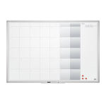 Tabla planning lunar magnetica