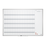 Tabla planning anual magnetica
